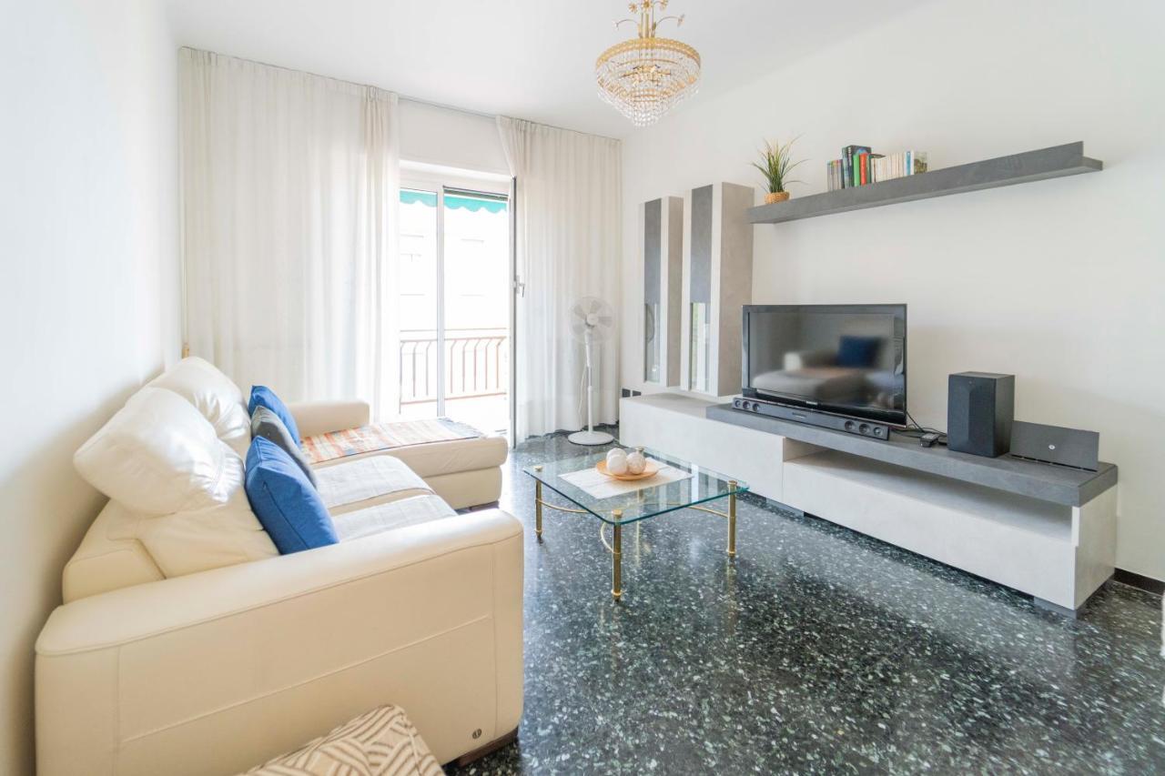 193 - Casa Via Della Chiusa - Centralissimo E Vicino Alla Baia Del Silenzio, Spiaggia E Mare 150M - Parcheggio Gratis Incluso E Aria Condizionata Сестрі-Леванте Екстер'єр фото